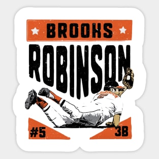 Brooks Robinson Baltimore Dive Sticker